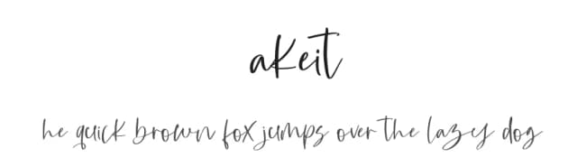 Makeit by Fontysia — Script Handwritten Font