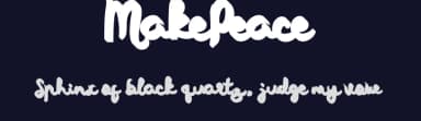 MakePeace by Mozyen Studio — Script Handwritten Font — thumbnail 2