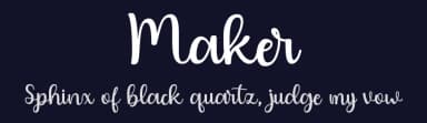 Maker by Hardiboy Design — Script Handwritten Font — thumbnail 2