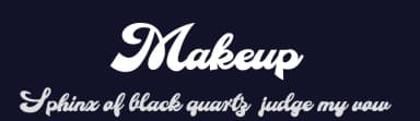 Makeup by Billy Argel Fonts ® — Script Handwritten Font — thumbnail 2