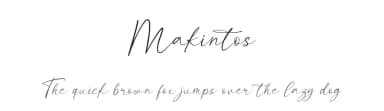 Makintos by Basni.std — Script Handwritten Font — thumbnail 1