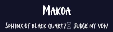 Makoa by Deni Pramadita — Script Handwritten Font — thumbnail 2