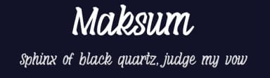 Maksum by StringLabs Creative Studio — Script Handwritten Font — thumbnail 2