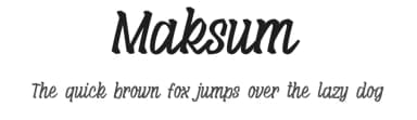 Maksum by StringLabs Creative Studio — Script Handwritten Font — thumbnail 1
