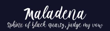 Maladena by Fanastudio — Script Handwritten Font — thumbnail 2