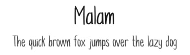 Malam by Adhitya Nugroho — Script Handwritten Font — thumbnail 1