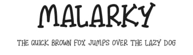 Malarky by Hawtpixel — Script Handwritten Font — thumbnail 1