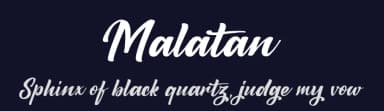 Malatan by vilogsign — Script Handwritten Font — thumbnail 2
