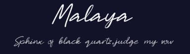 Malaya by Le Parte Studio — Script Handwritten Font — thumbnail 2