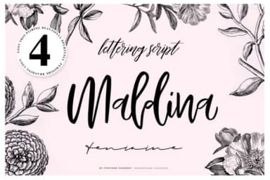 Maldina Font by ramandhaninugraha — Script Handwritten Font — thumbnail 1
