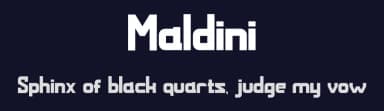 Maldini by Eknoji Studio — Sans Serif Font — thumbnail 2