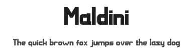 Maldini by Eknoji Studio — Sans Serif Font — thumbnail 1