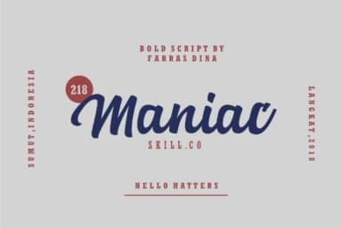 Maldiva Script Font by Faras Dina — Script Handwritten Font — thumbnail 2