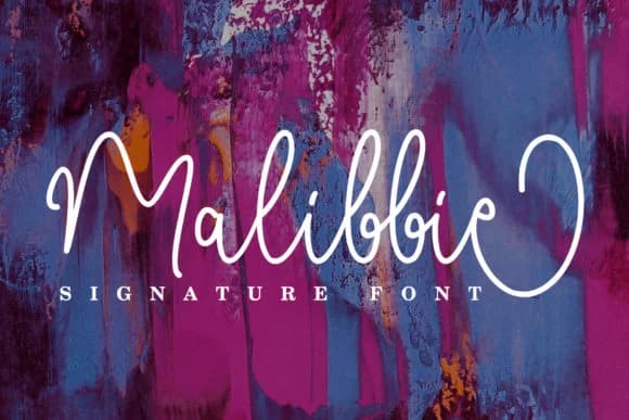 Malibbie Font by aldedesign — Script Handwritten Font