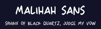 Malihah Sans by Abo Daniel Studio — Script Handwritten Font — thumbnail 2
