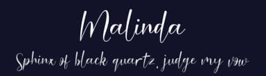 Malinda by FatmaStudio — Script Handwritten Font — thumbnail 2