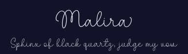 Malira by Subectype & Orenari — Script Handwritten Font — thumbnail 2
