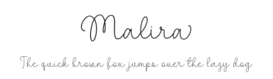 Malira by Subectype & Orenari — Script Handwritten Font — thumbnail 1