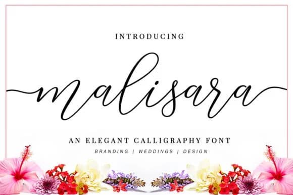 Malisara Script Font by supotype — Script Handwritten Font