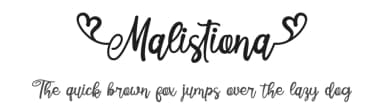Malistiona by Prioritype Co — Script Handwritten Font — thumbnail 1