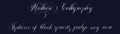 Mallaire Calligraphy by Rochart Studio — Script Handwritten Font — thumbnail 2