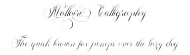 Mallaire Calligraphy by Rochart Studio — Script Handwritten Font — thumbnail 1