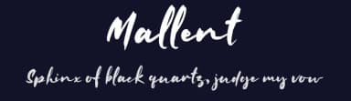 Mallent by Alit Design — Script Handwritten Font — thumbnail 2