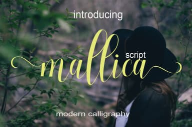 Mallica Font by joelpopon — Script Handwritten Font — thumbnail 1