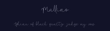 Mallino by Analogous Studio — Script Handwritten Font — thumbnail 2