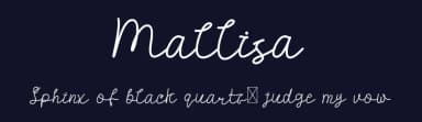 Mallisa by Edric Studio — Script Handwritten Font — thumbnail 2