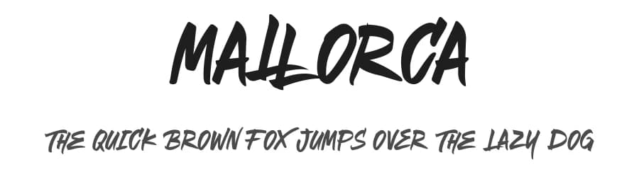 Mallorca by Mabhal Studio — Script Handwritten Font