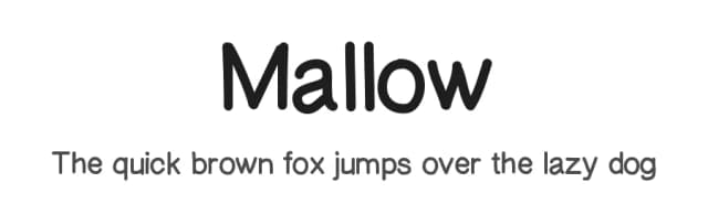 Mallow by Zanfonts — Script Handwritten Font