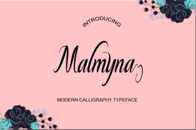 Malmyna Script Font by Imun Studio — Script Handwritten Font — thumbnail 1