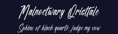Malnoctwary Qristtale by Letterena Studios — Script Handwritten Font — thumbnail 2