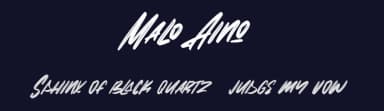 Malo Aino by Maulana Creative — Script Handwritten Font — thumbnail 2