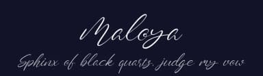 Maloya by DYSA Studio — Script Handwritten Font — thumbnail 2
