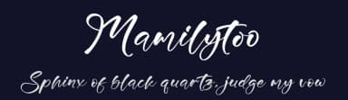 Mamilytoo by Letterena Studios — Script Handwritten Font — thumbnail 2