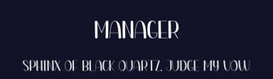 Manager by Scratchones — Script Handwritten Font — thumbnail 2