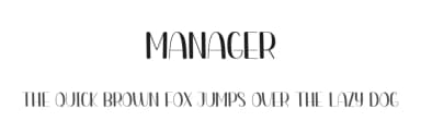 Manager by Scratchones — Script Handwritten Font — thumbnail 1