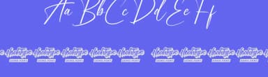 Manchester Park by Noah Type — Script Handwritten Font — thumbnail 3