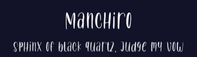 Manchiro by Sronstudio — Script Handwritten Font — thumbnail 2