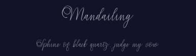 Mandailing by Bexxtype — Script Handwritten Font — thumbnail 2