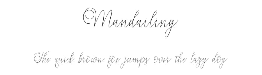 Mandailing by Bexxtype — Script Handwritten Font