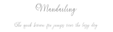 Mandailing by Bexxtype — Script Handwritten Font — thumbnail 1