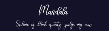 Mandala by FreshtypeINK — Script Handwritten Font — thumbnail 2