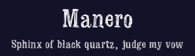Manero by Woodcutter — Script Handwritten Font — thumbnail 2
