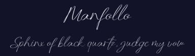 Manfollo by Alit Design — Script Handwritten Font — thumbnail 2