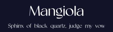 Mangiola by UI Creative — Sans Serif Font — thumbnail 2
