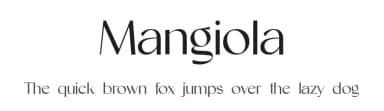 Mangiola by UI Creative — Sans Serif Font — thumbnail 1