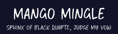 Mango Mingle by Balpirick Studio — Script Handwritten Font — thumbnail 2